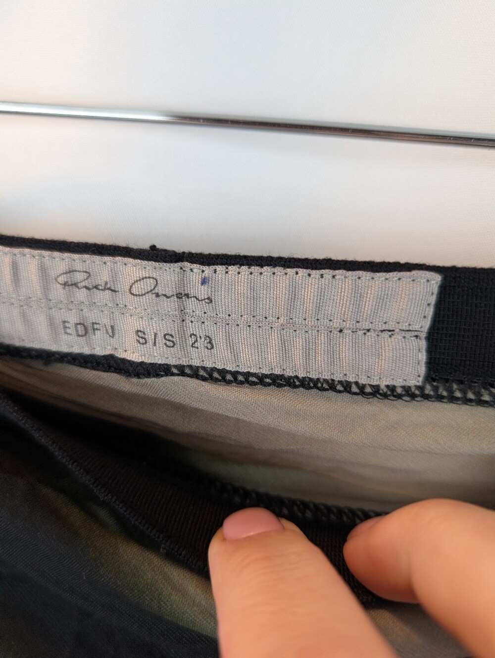 Rick Owens EDFU SS33 patterned skirt size 6 BNWT - Picture 7 of 13